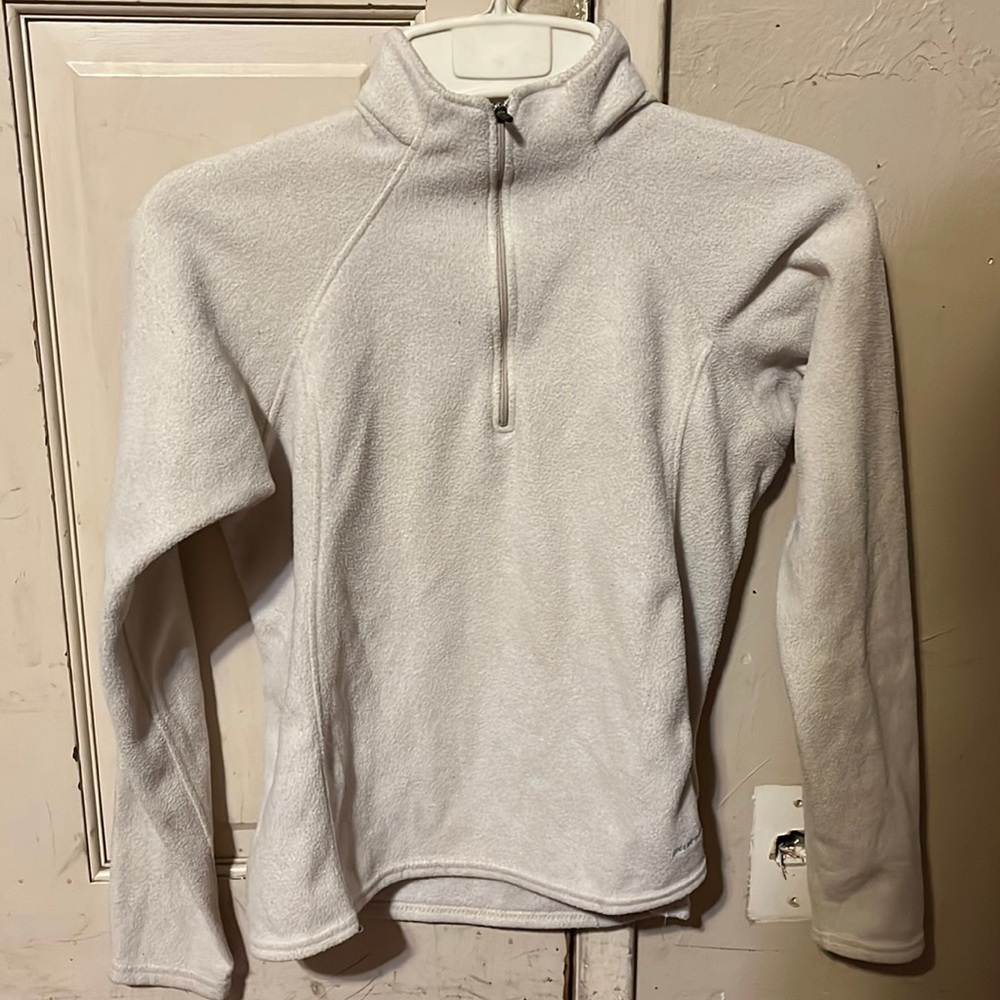 Women's Expedition Fleece Capilene Zip-T Beige size M